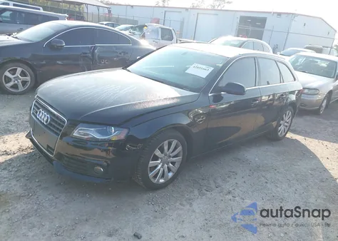 2010 Audi A4 2.0T Premium z USA, uszkodzony, nr VIN WAUWFAFL7AA077327
